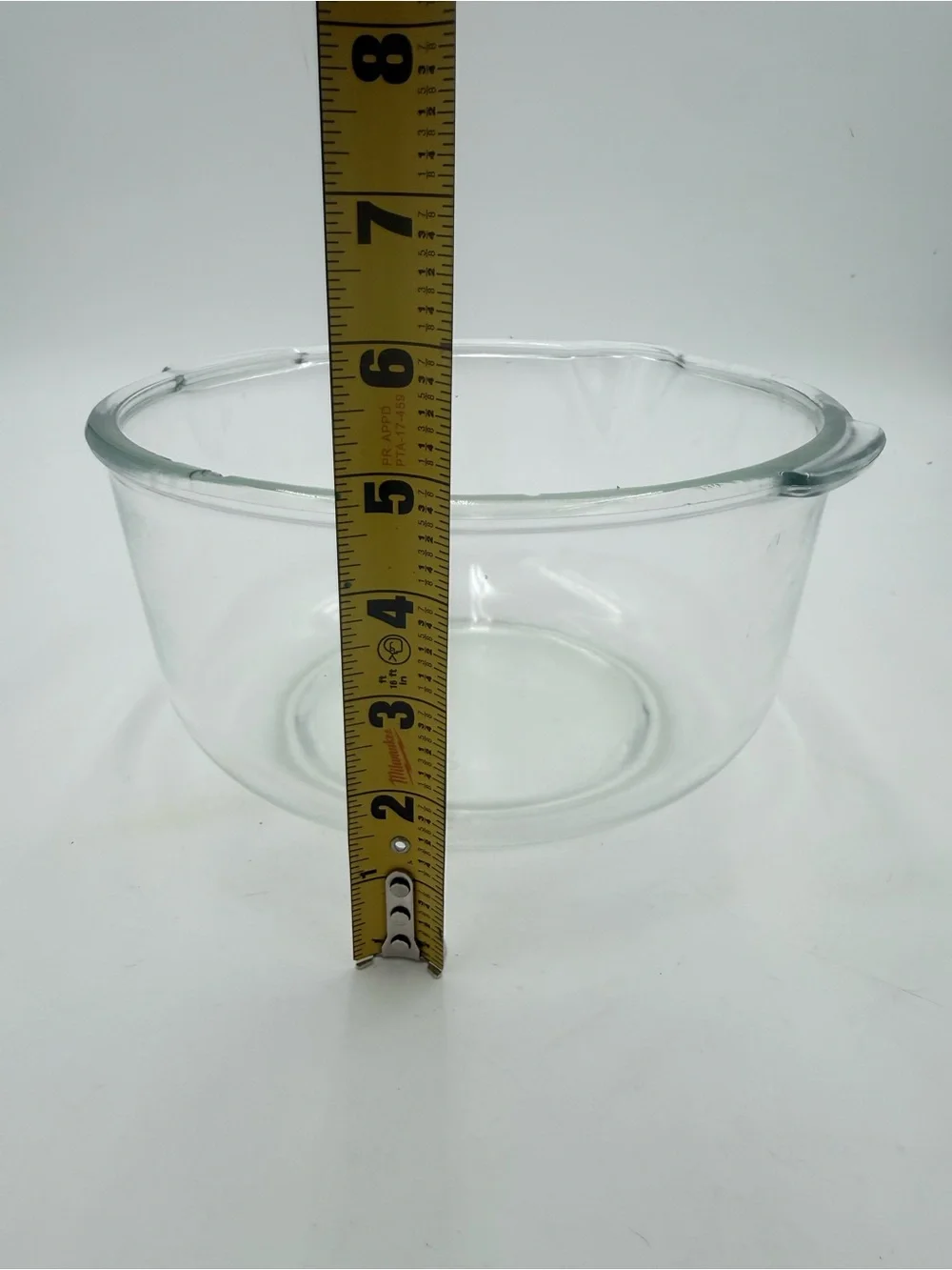 GLASBAKE For Sunbeam Mixing Bowl 9